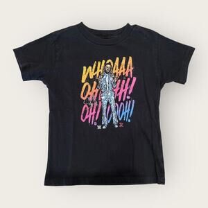 WWE Seth "Freakin" Rollins Youth Black Graphic Wrestling T-Shirt Size 4T Boys